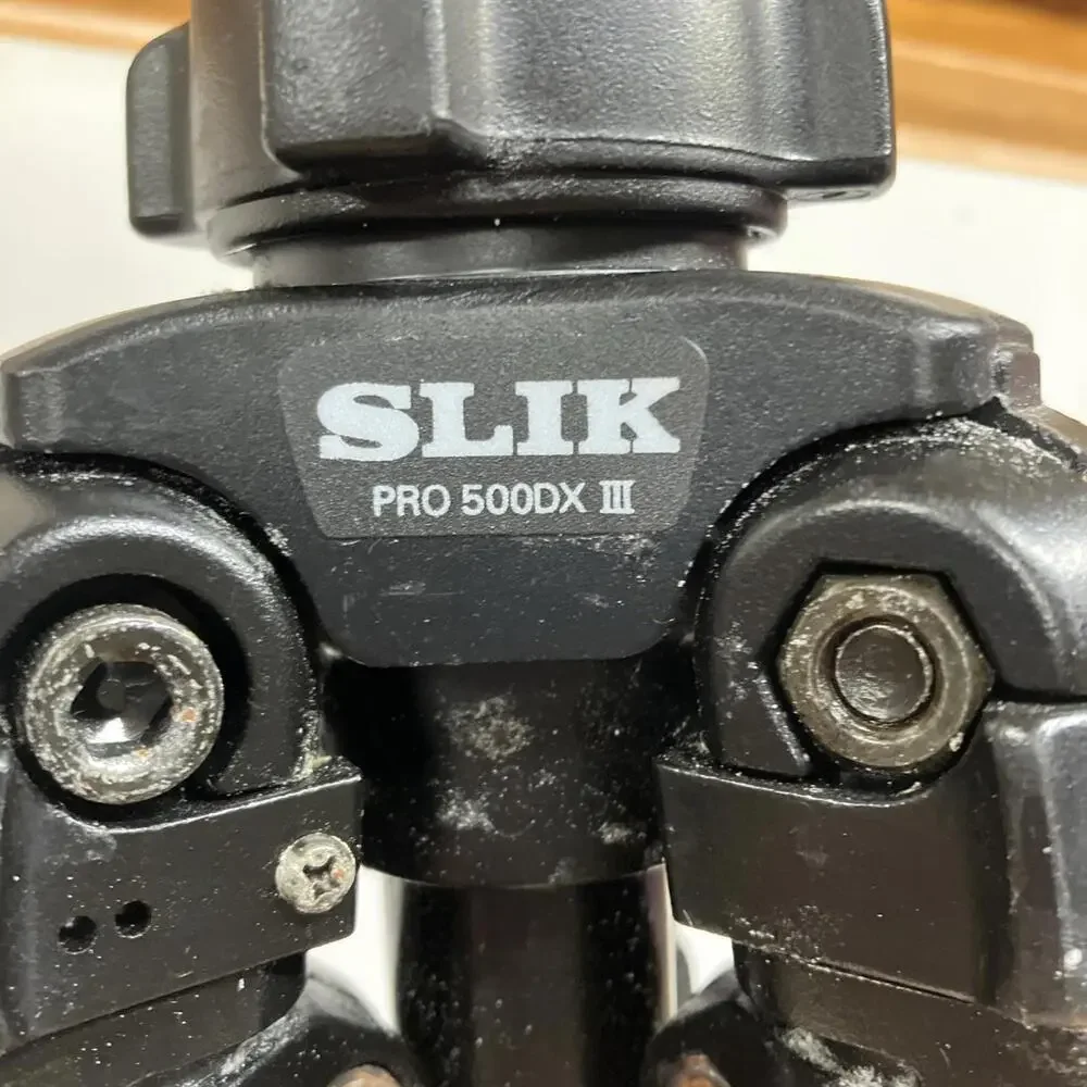 SLIK Tripod Pro 500 DX-III N 3-section Medium, With SH-806 Pan Head